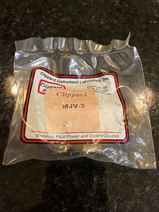 Clippard MJV-3 3-Way Valve, Normally-Closed, 1/8" NPT