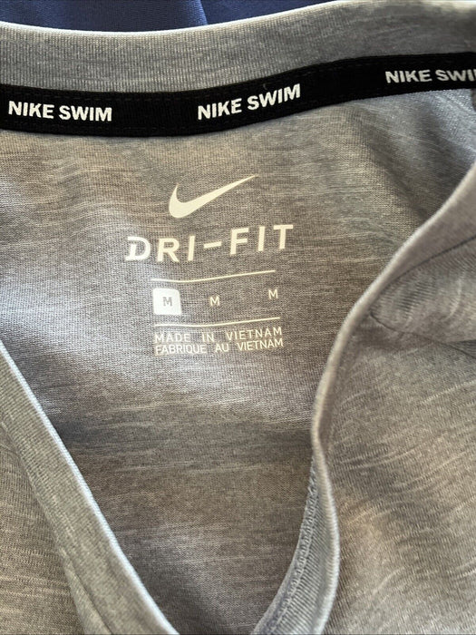 Lot of Nike Swim Shirt Mens Medium Dri-Fit Short Sleeve UPF40+ Athletic