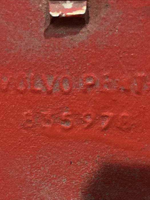 U2d Volvo Penta AQ231A GM V8 5.0L Flywheel Housing 835978 with shaft