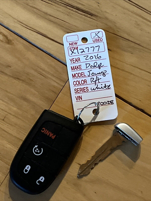 OEM DODGE JOURNEY DURANGO smart proxy keyless entry remote fob 2016