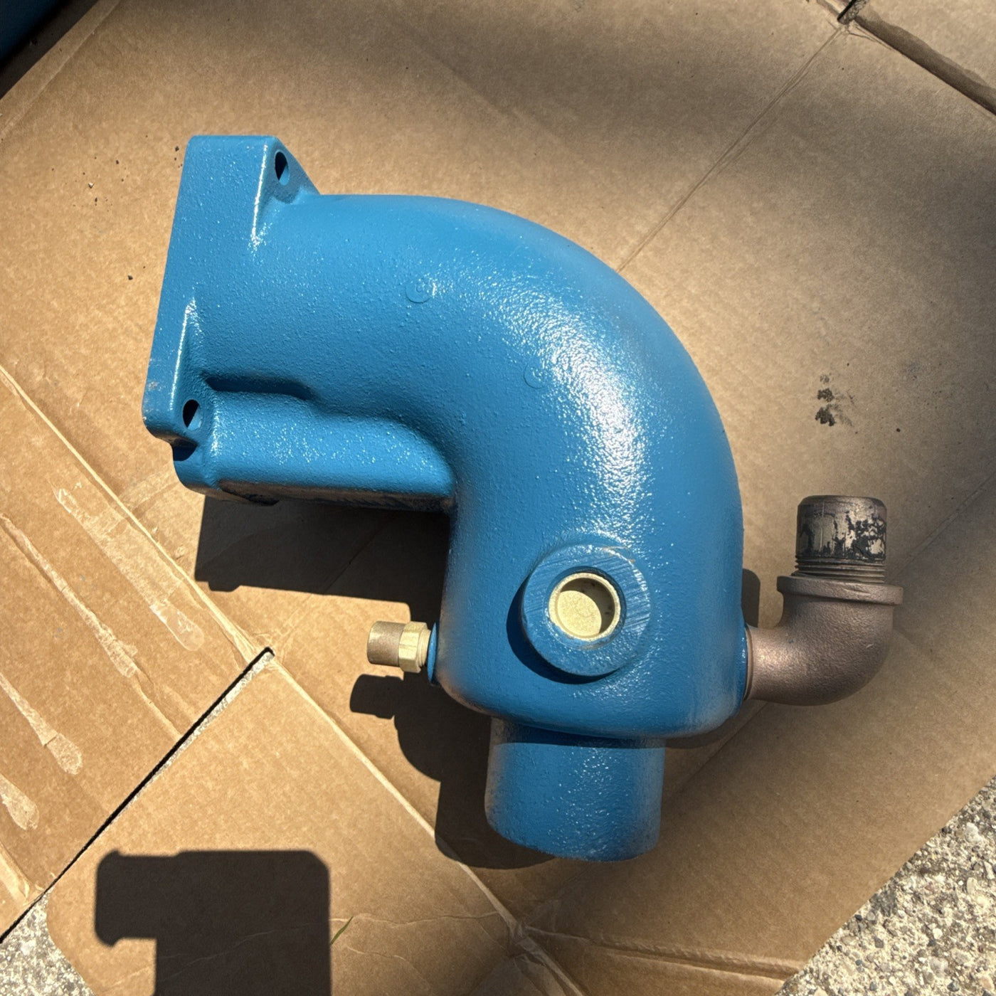 Exhaust Manifold Riser OMC Chris Craft V8 GM Boat — Midwest Boat Recyclers