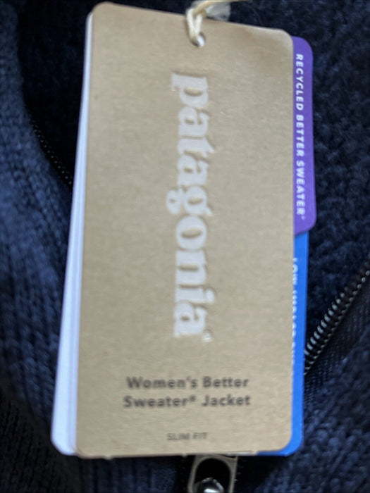 Women Patagonia Better Sweater Fleece Jacket  Full Zip Sz XL Slim Fit Subaru NWT