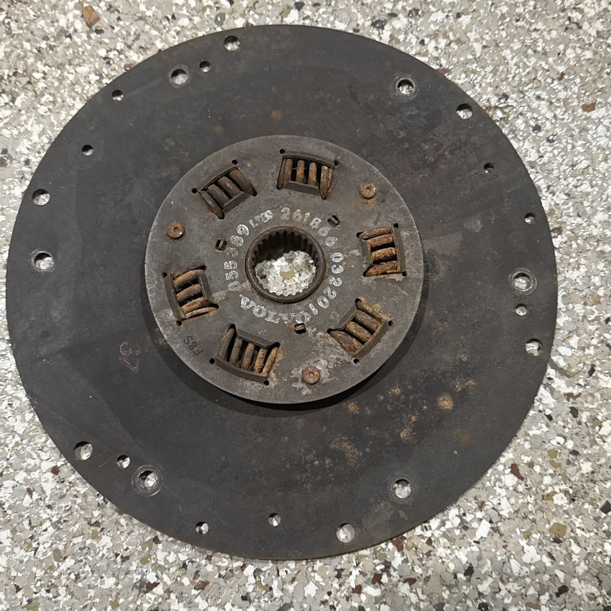Volvo Penta AQ131 Flex Plate Vibration Damper 855389 275 Outdrive ...
