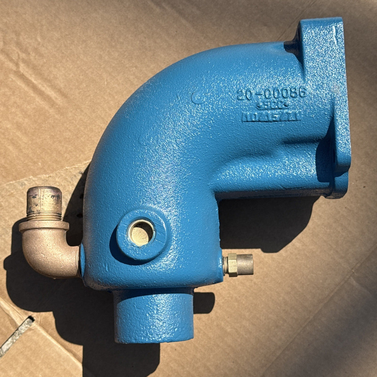 Exhaust Manifold Riser OMC Chris Craft V8 GM Boat — Midwest Boat Recyclers