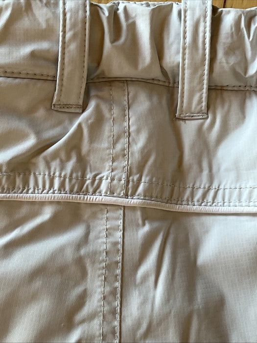 LL Bean Snow Pants Youth 12 Girls Zip Pockets Regular Fit Thinsulate