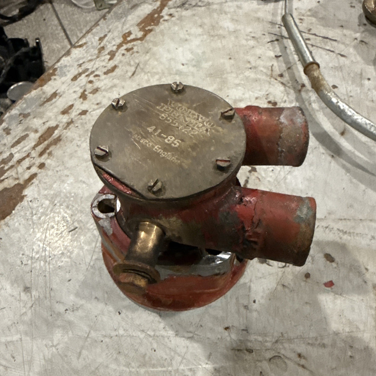 Volvo Penta Raw Water Sea Pump 856952 855722 AQ Jabsco Model England ...