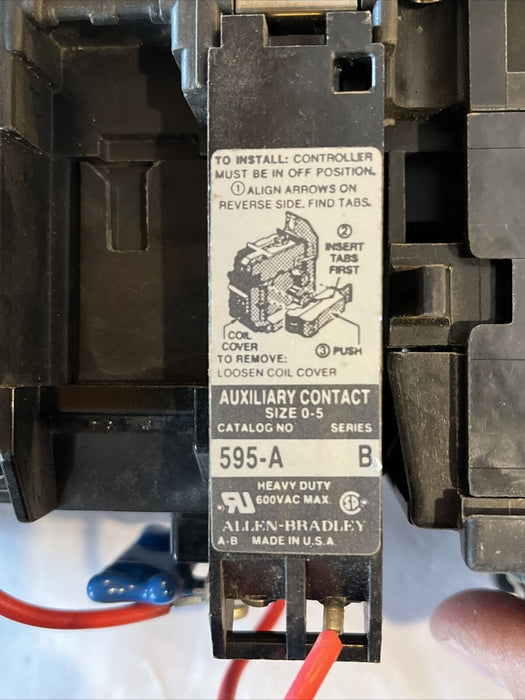 Allen Bradley 500-AOD Series B Contactor