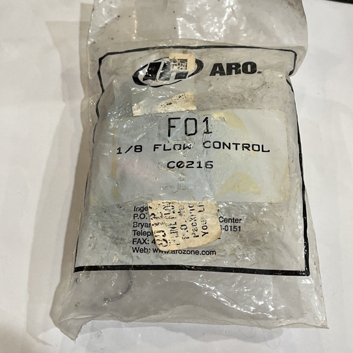 NEW ARO F01 Adjustable Flow Control Valve 1/8" NPT C0216