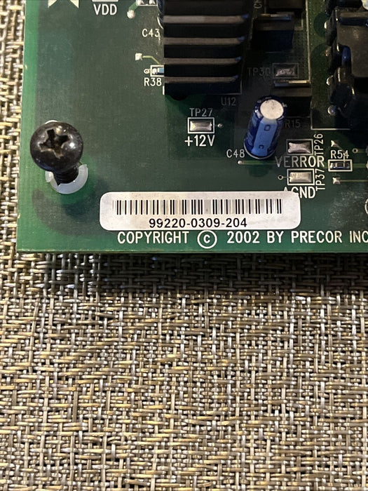 Precor EFX 556 Elliptical Lower PCA Motor Controller Board w/ Software 44306-510