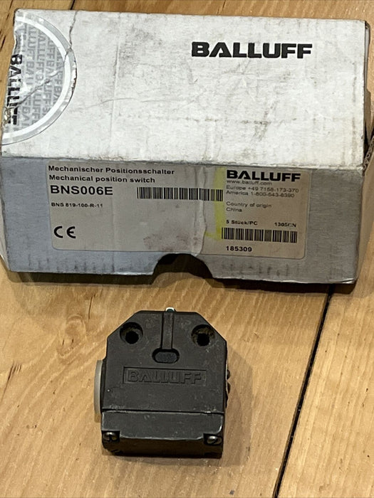 1PCS BALLUFF BNS 819-100-R-11 Mechanical Single Position Limit Switch BNS006E