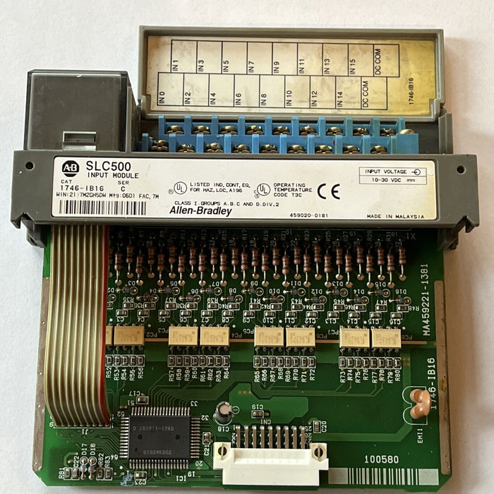 Allen Bradley 1746-IB16 Input Module Ser C 10-30VDC AB