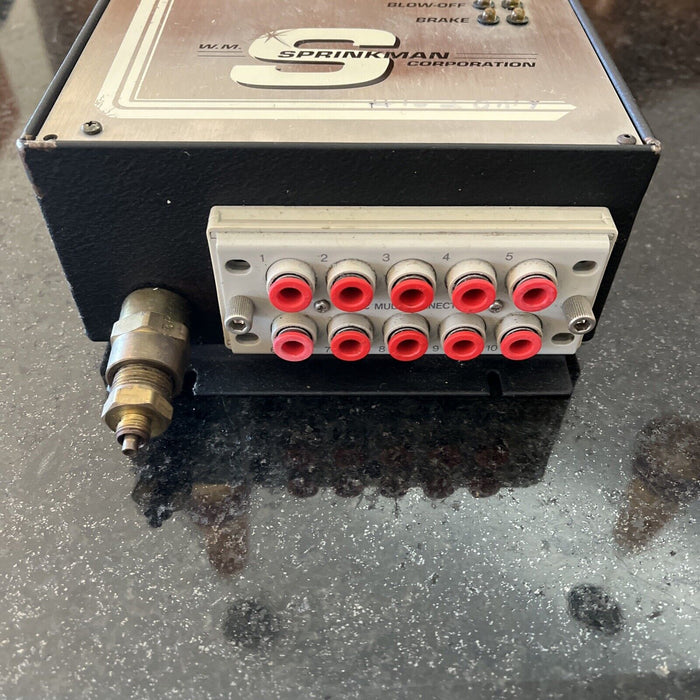 Precision Leak Detector WM Sprinkman Control Panel Unit