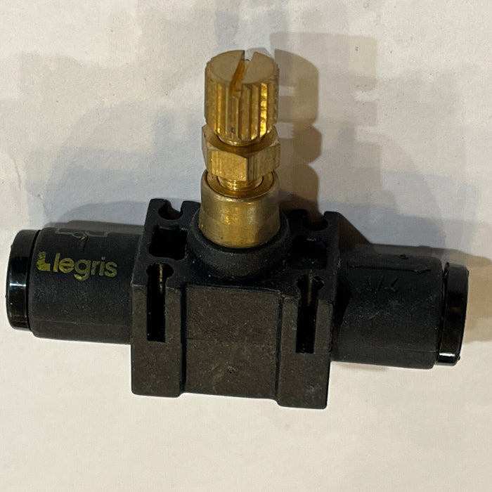 Parker LEGRIS 7770 56 00 IN-LINE 1/4" ONE WAY FLOW CONTROL VALVE