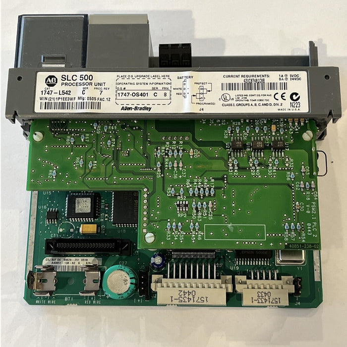 Allen-Bradley 1747-L542 Series C Processor Unit Controller