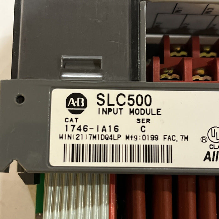 ALLEN BRADLEY 1746-IA16 SERIES C INPUT MODULE SLC500