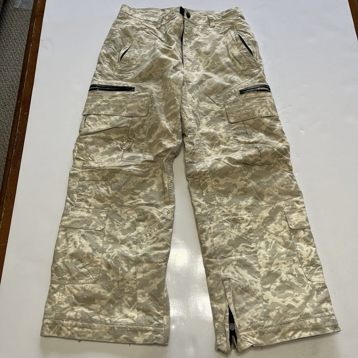 Obermeyer Youth Snow Pants Junior Size 14 Snowboarding Ski Exhibition Alt3 Camo