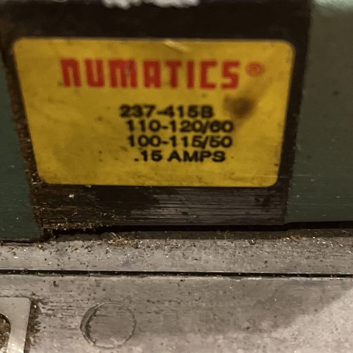 Numatics FlexiBlok Manifold Block w/Solenoid Valves 081SA400K