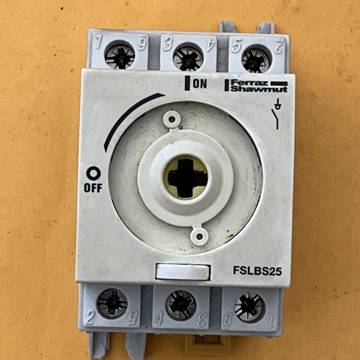 FSLBS25 Ferraz-Shawmut 25A 3P Motor Controller/Rotary Disconnect Switch