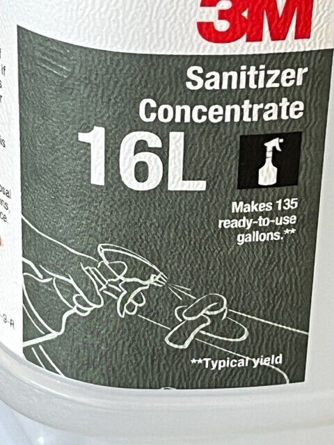3M Sanitizer Concentrate 16 L Gray Cap Cartridge Makes 135 Gallons