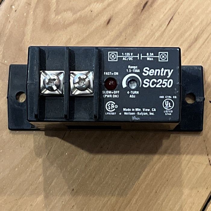 SENTRY SC250 CURRENT OPERATED SWITCH RANGE 1.5-150A