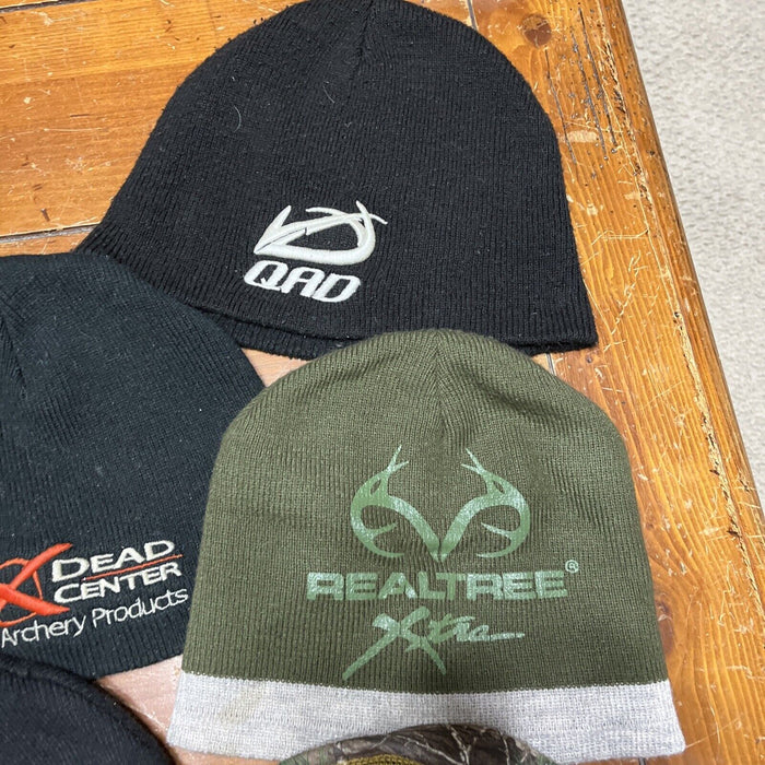 Archery Hunting Beanies Mathews Hat Cap Mens One Size Lot of 8