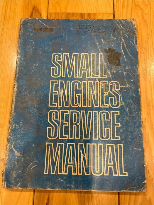 Small Engine Service Manual Repair Ninth Edition