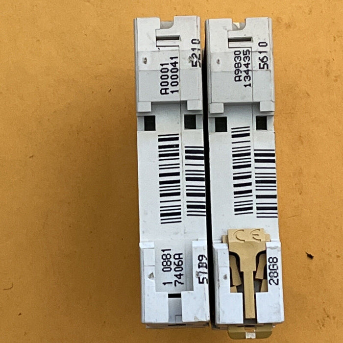 Lot Of 2 Merlin Gerin 20A 15A Circuit Breakers C60N Type C & B