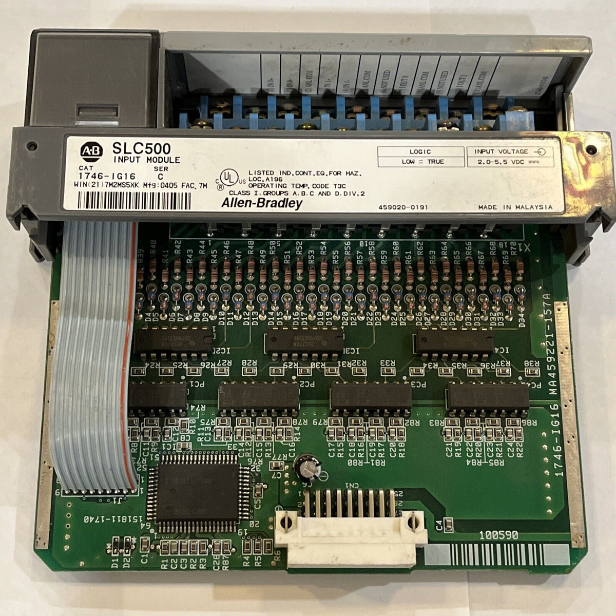 Allen Bradley SLC 500 Input Module 1746-IG16 C — Midwest Boat Recyclers