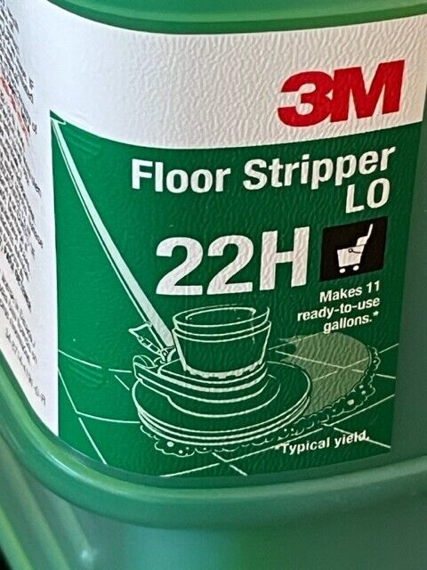 3M Floor Stripper LO Concentrate 22H Gray Cap Cartridge 2 L Makes 11 Gallons