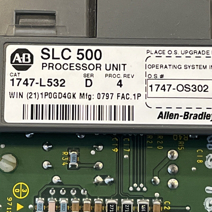 Allen Bradley SLC-500 1747-L532 Processor Unit 5/03 CPU