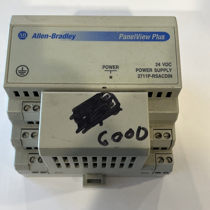 Allen Bradley 2711P-RSACDIN 24 VDC Power Supply PanelView Plus