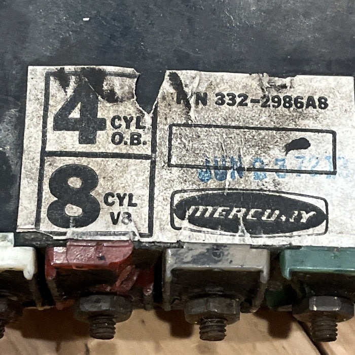 2986A8 332-2986 Mercury 1970-79 Ignition Switch Box 85 90 115 140 150 HP OEM