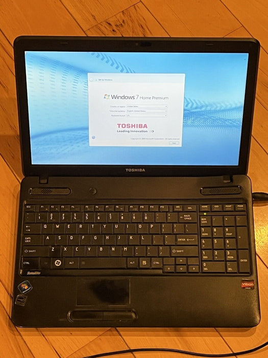 Toshiba Satellite C650D 15.6" Laptop - Working.