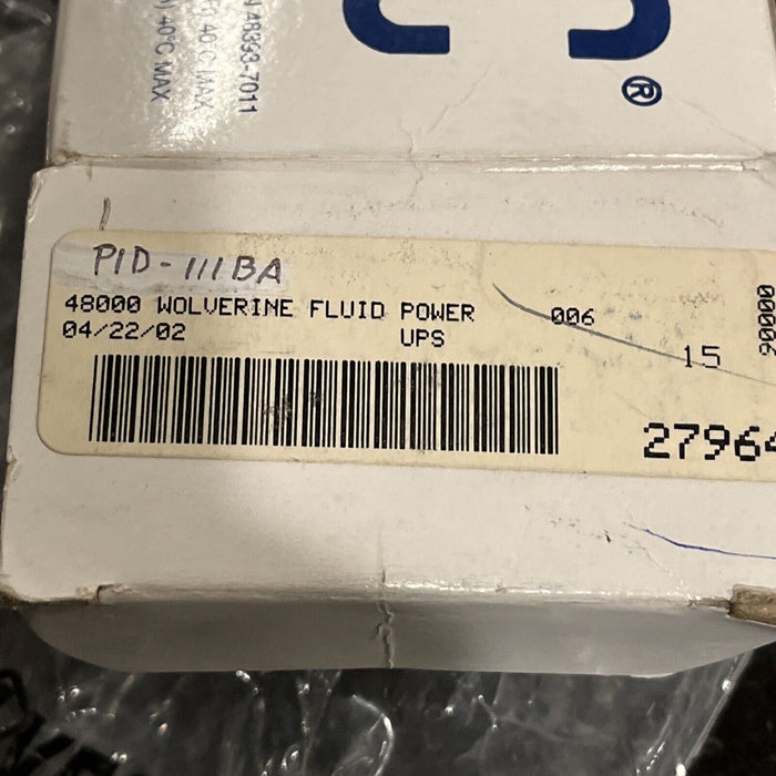 New MAC Valves Inc. PID-111BAAA 120/60 110/50 6.8 W Solenoid Valve