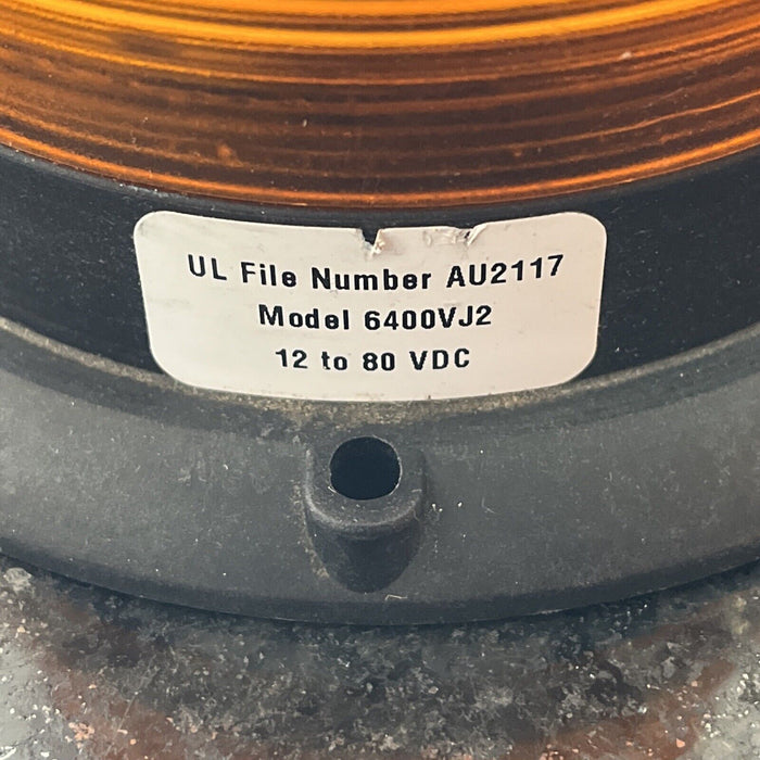 VideoJet 6400VJ2 Amber Alert Light 370075 Voltage: 12-36VDC