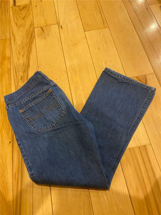 Womens Abercrombie & Fitch 6S Jeans 34x28 boot cut