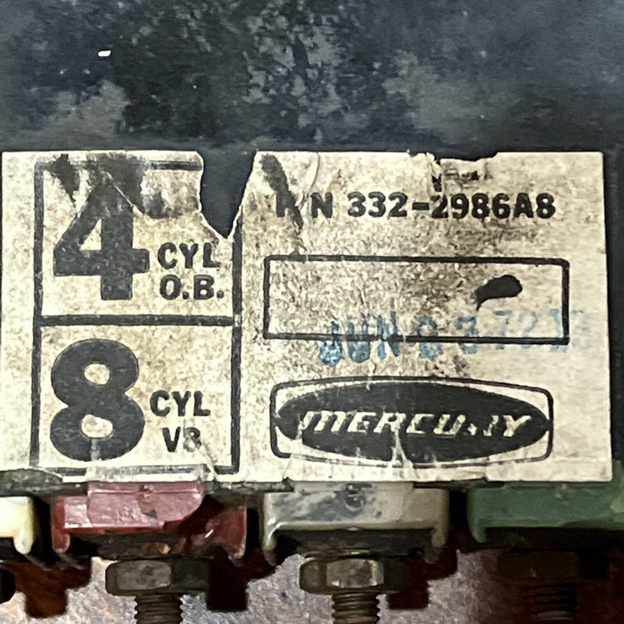 332-2986A8 Mercury Genuine OEM Switch Box