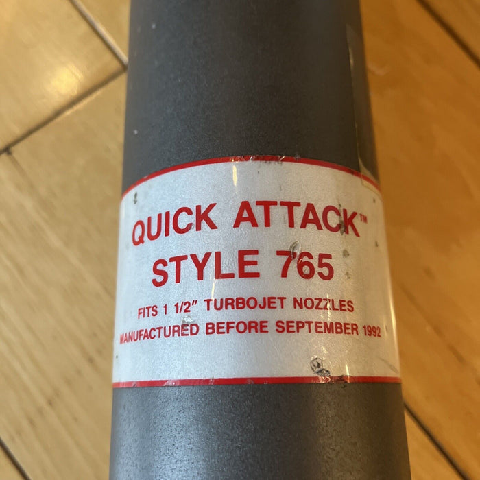 Quick Attack Foam Tube For 1 1/2” TurboJet Nozzles - 1.5