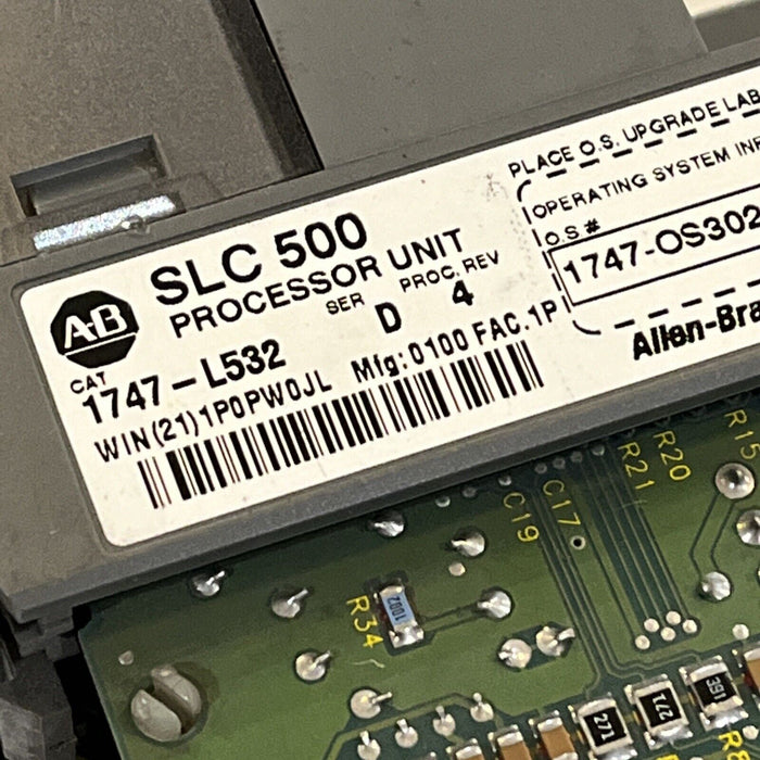 Allen Bradley SLC 500 1747-L532 PLC Processor Unit Module 5/03