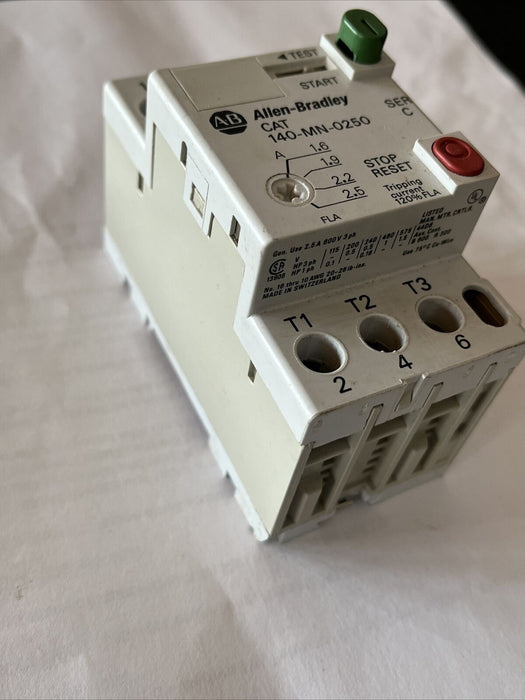 Allen-Bradley 140-MN-0250 Ser C Manual Starter