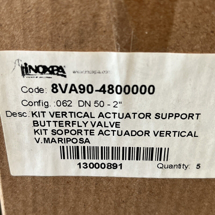 8VA90-4800000 Inoxpa Vertical Actuator Support Butterfly Valve Bracket Kit