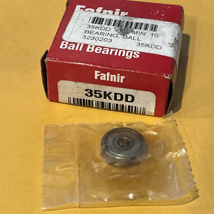 Fafnir 35KDD Single Row Radial Bearing, 5 mm ID x 19 mm OD x 6 mm W, Timken