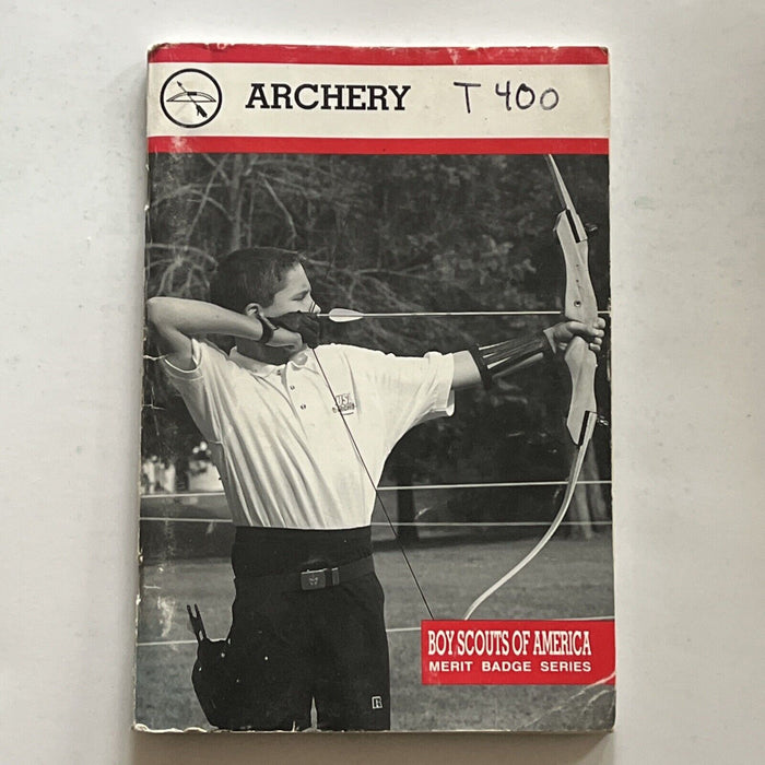 Archery Boy Scouts of America Merit Badge Series BSA Booklet Manual