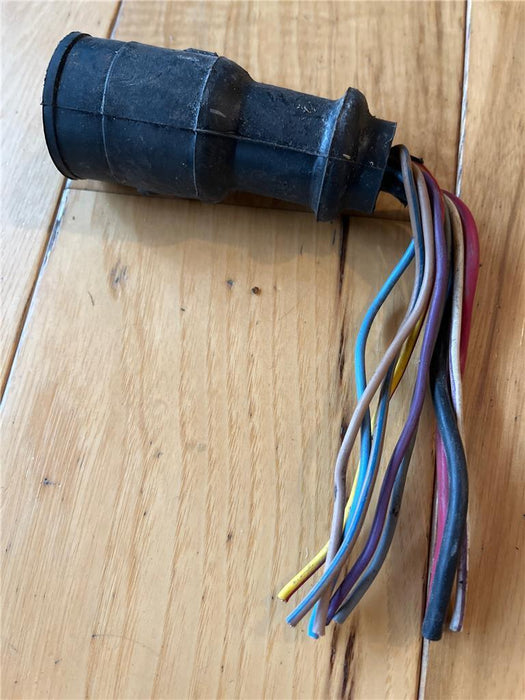 Mercruiser Alpha 9 Wire pin Black Plug Main Wire Harness Connector Male