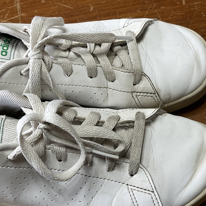 Adidas Shoes Mens 6.5 Stan Smith Sneakers White Green Leather Casual Low LHG