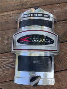 Vintage Mercury  Outboard 1150 Clam Shell Hood Cowling & Faceplate Kiekhaefer
