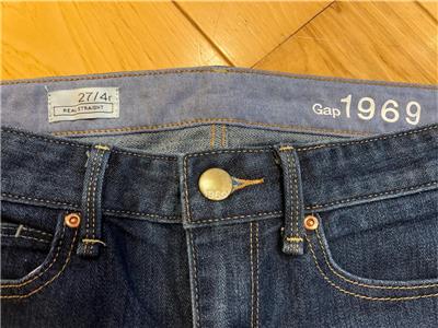 Womens Gap 1969 27 4R Jeans Cotton
