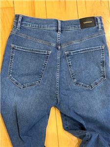 Womens Express 6R Jeans Slim Super High Rise Cotton/Spandex
