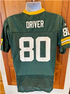 Green Bay Packers 80 Donald Driver NFL Football Super Bowl Jersey Youth 18/20 XL