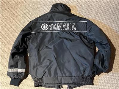 Vintage Yamaha Snowmobile Jacket Mens SM SMB-032BKBK